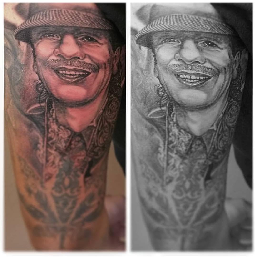 Game Face Tattoo