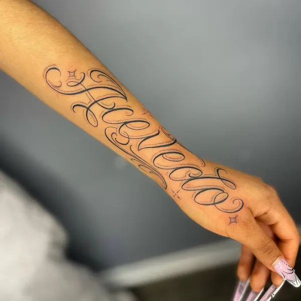 Lettering