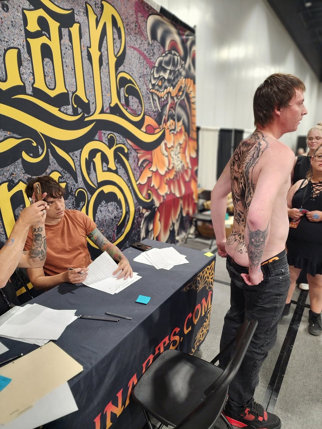 Villain Arts Tattoo Convention