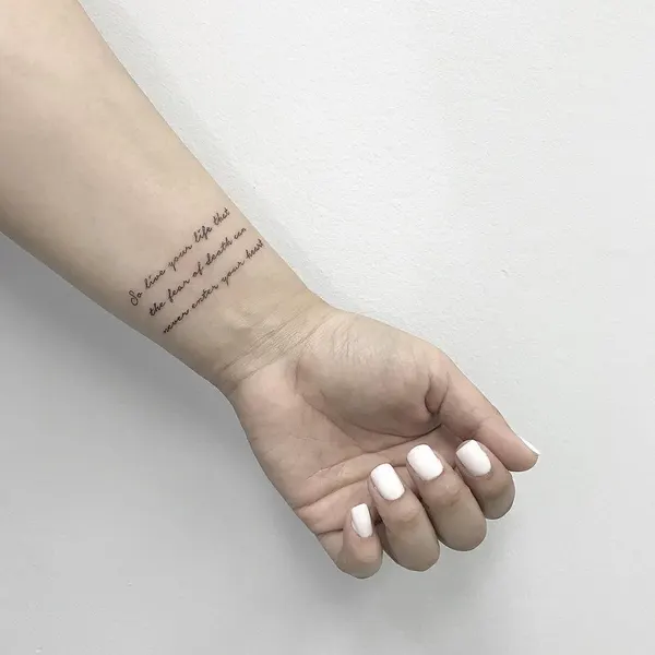 Lettering