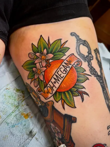 Flower, Rose, Lettering