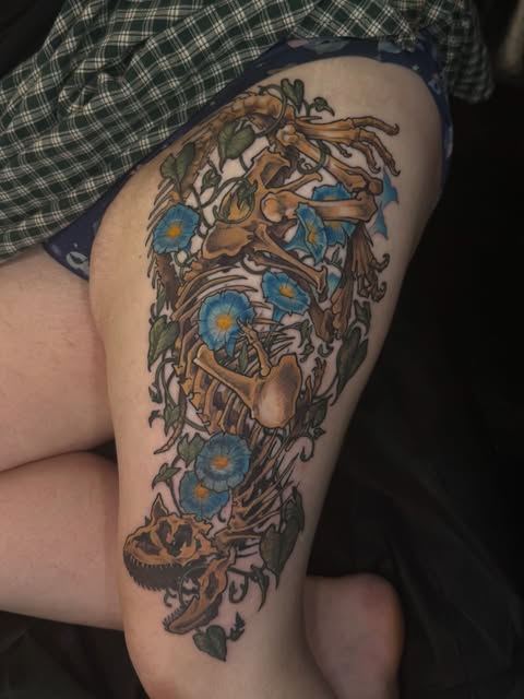 Flower, Animal, 사무라이, Tiger