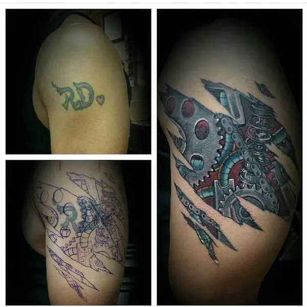 Game Face Tattoo