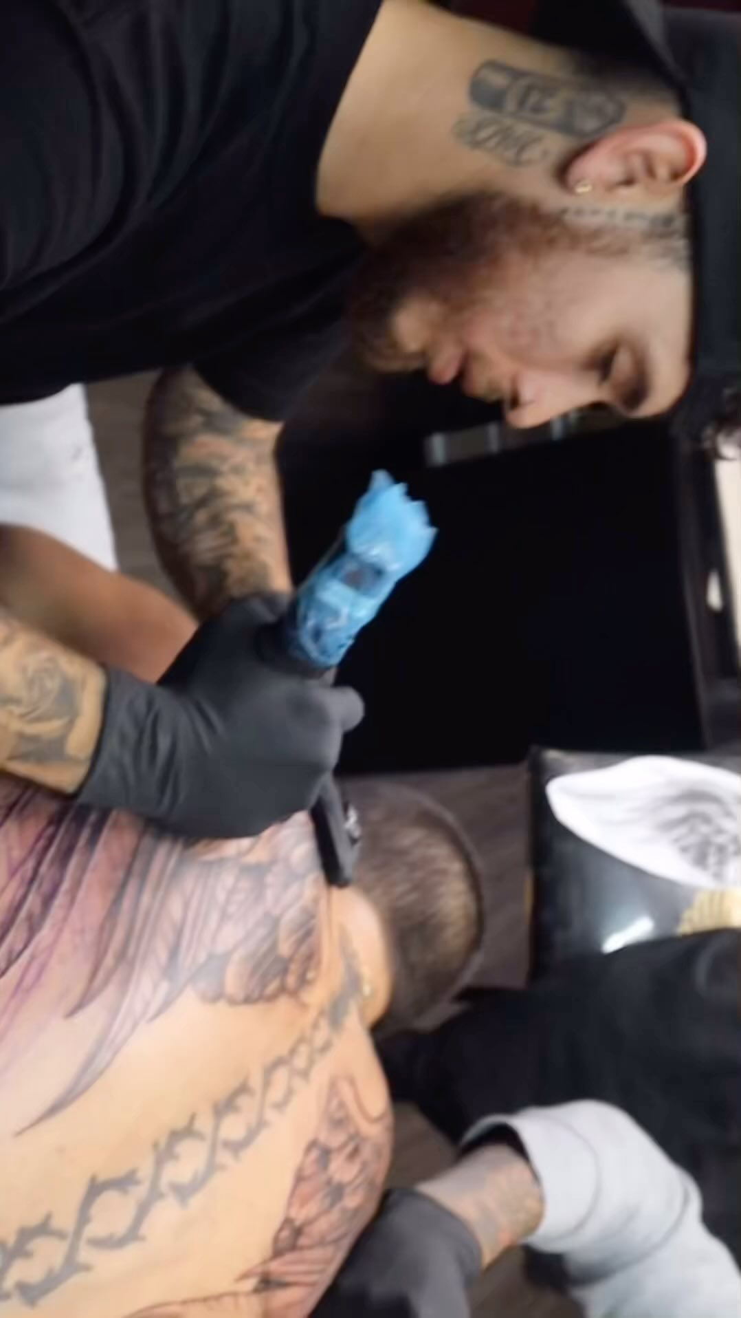Game Face Tattoo