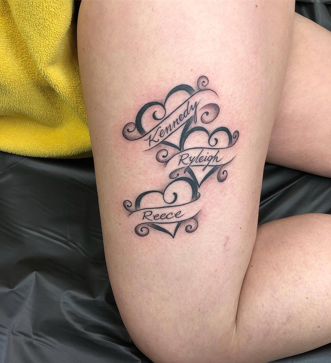 Lettering, Flower, Rose