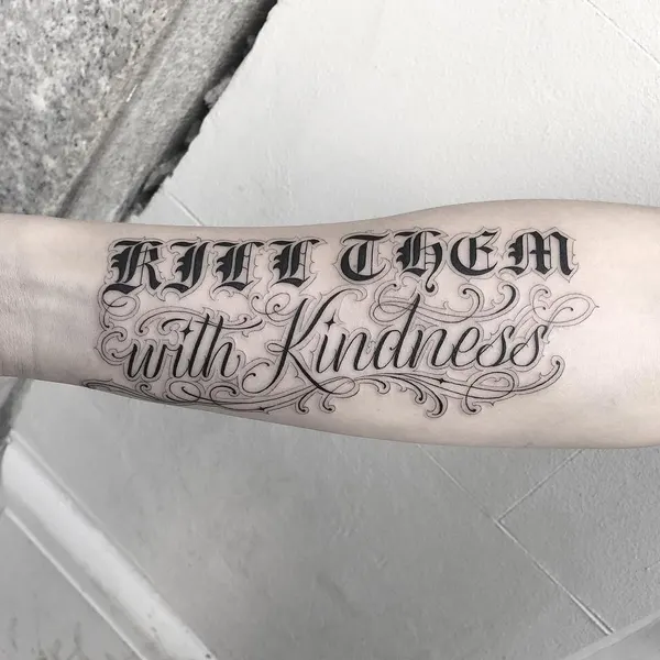 Lettering