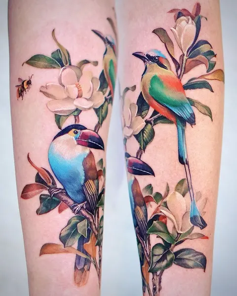 벌새, 앵무새, 새, Animal, Nature
