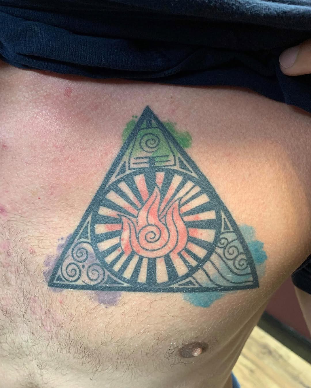 Game Face Tattoo