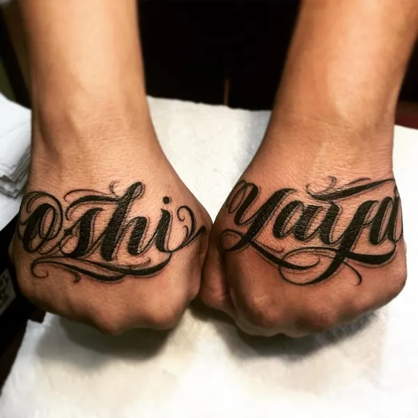 Lettering
