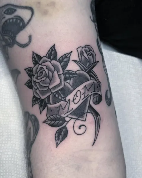 Flower, Rose, Lettering