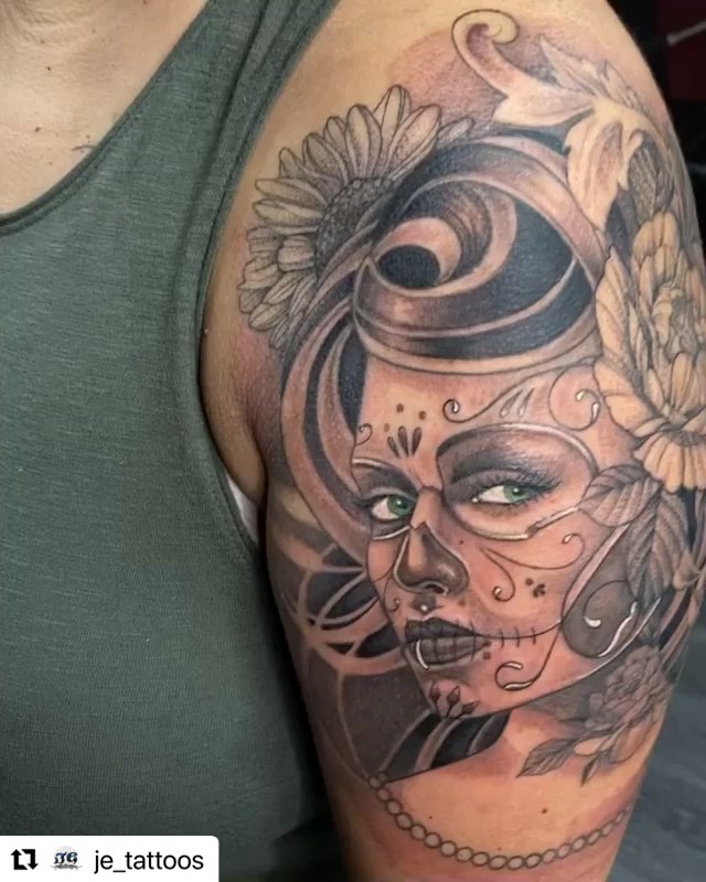 Game Face Tattoo