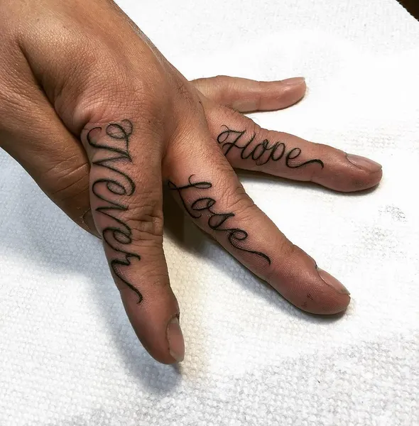 Lettering