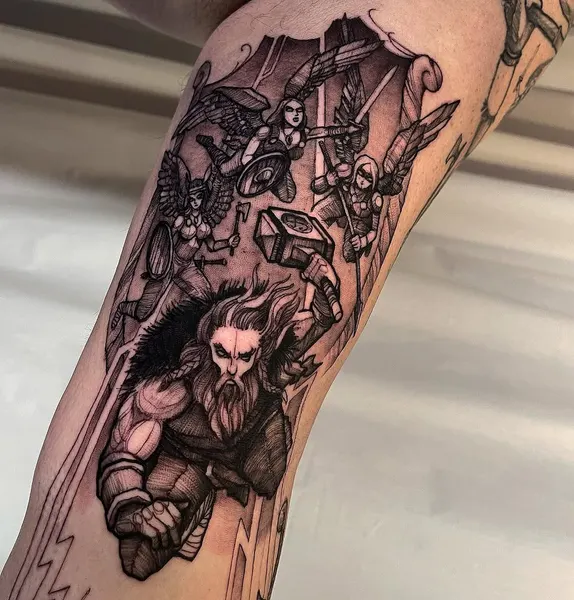 Ink and Dagger Tattoo