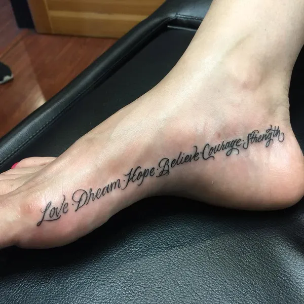 Lettering