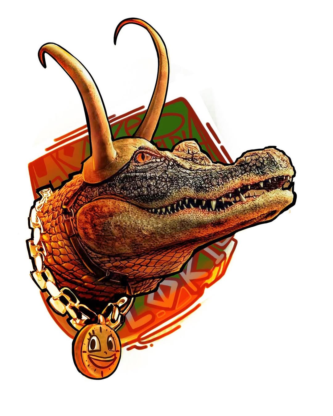 Dragon, 악어