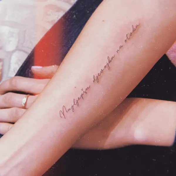 Lettering