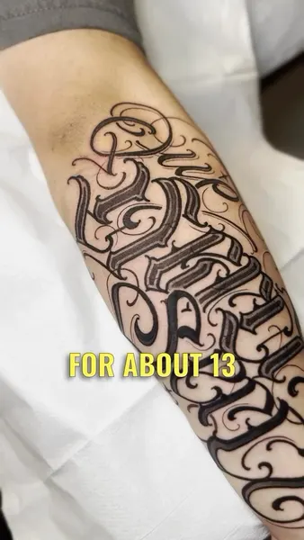 Lettering