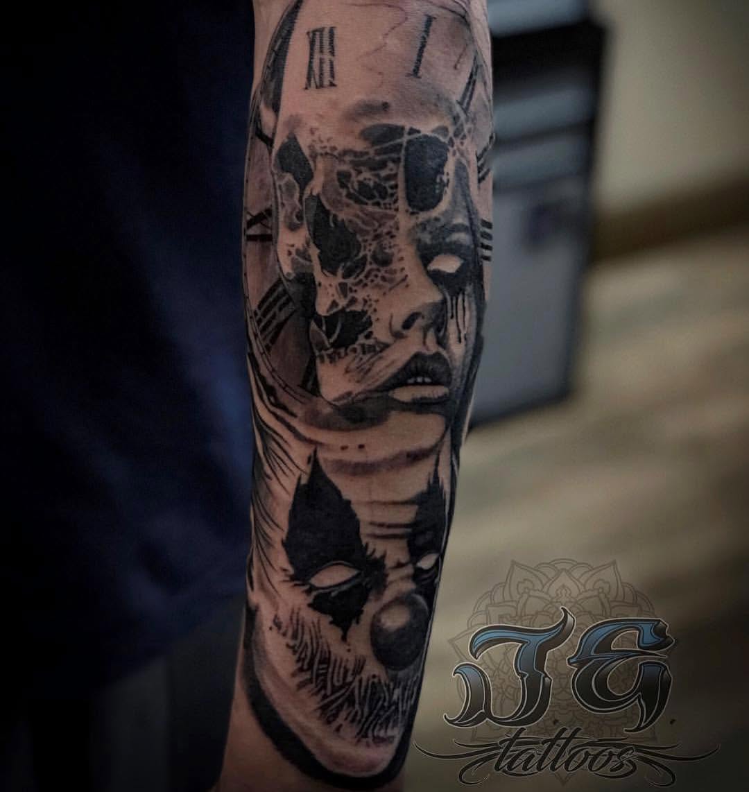 Game Face Tattoo