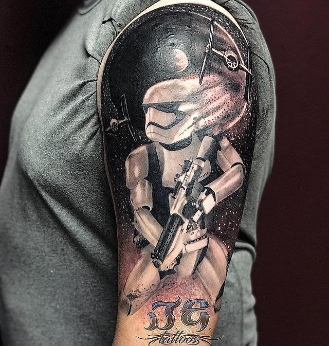 Game Face Tattoo