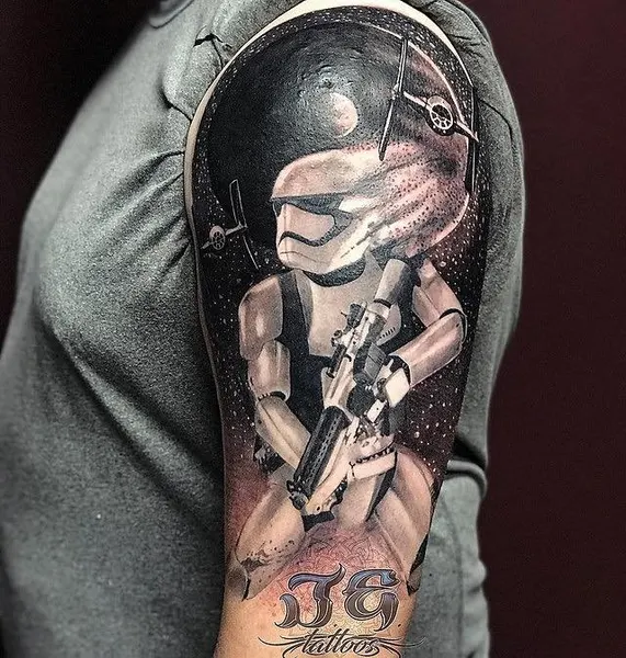 Game Face Tattoo