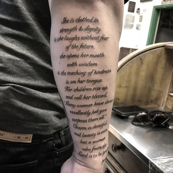 Lettering