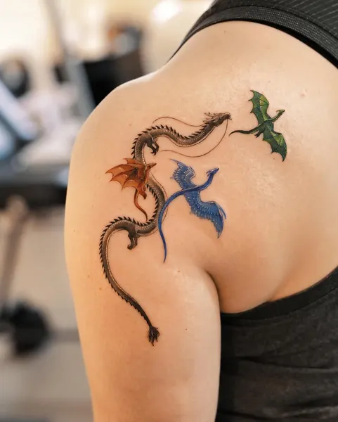 Dragon, 도마뱀