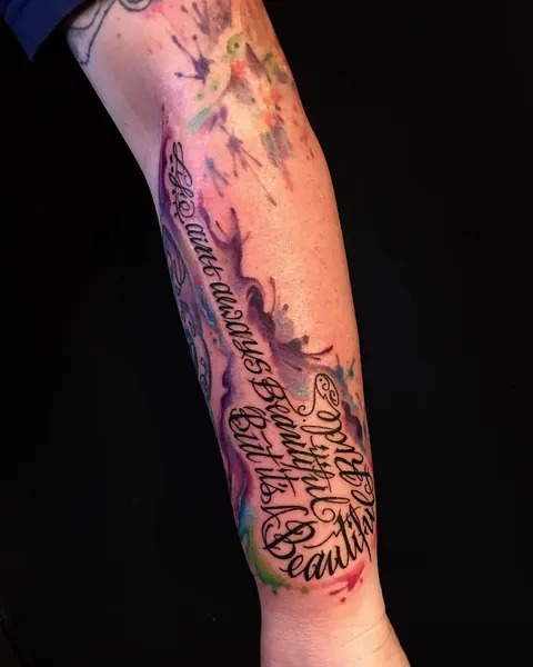 Lettering