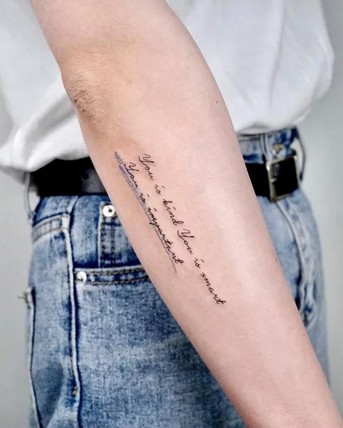 Lettering, Mini