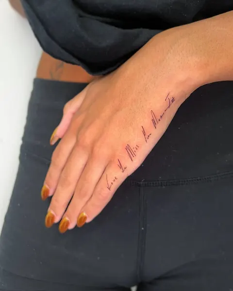 Lettering