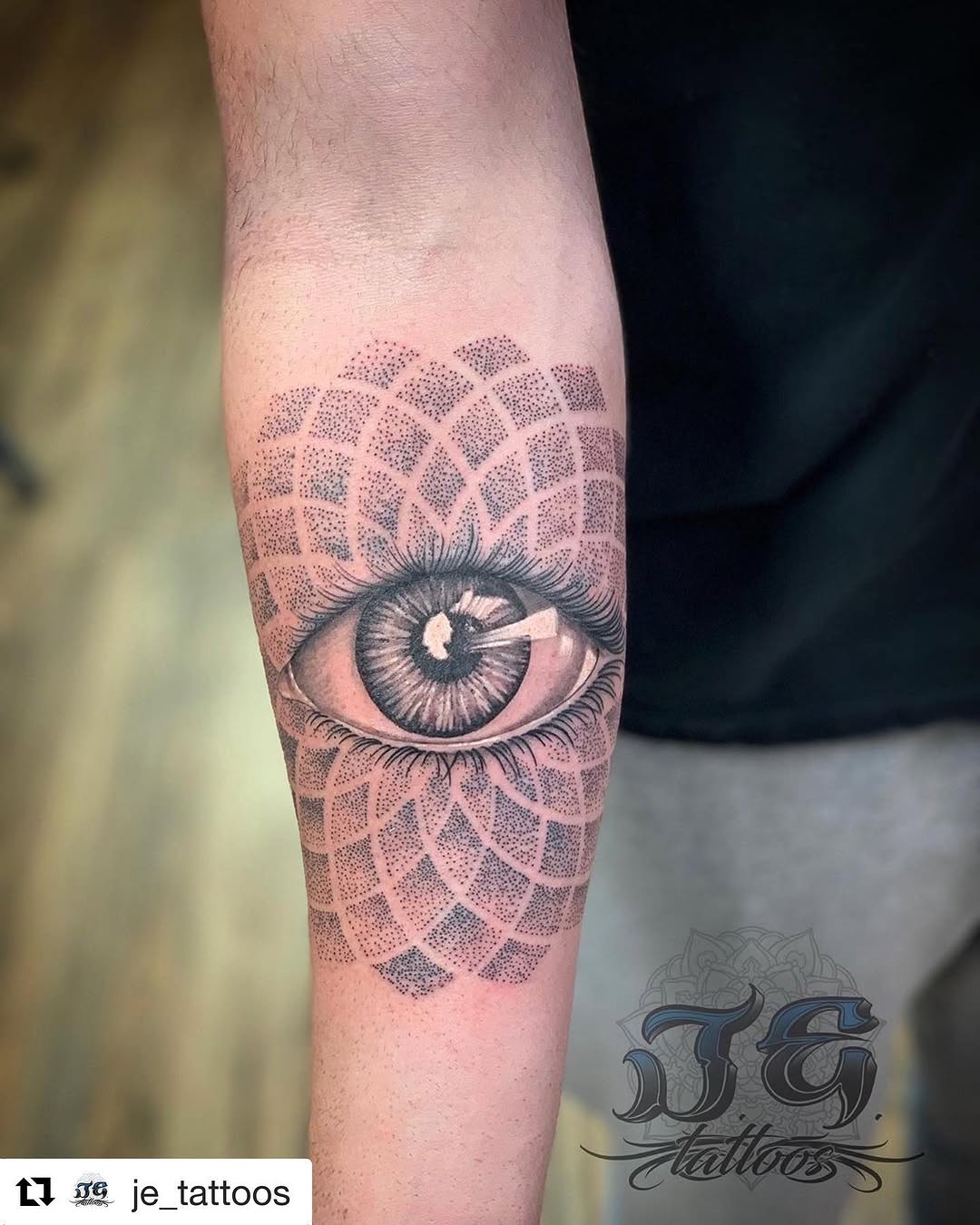 Game Face Tattoo