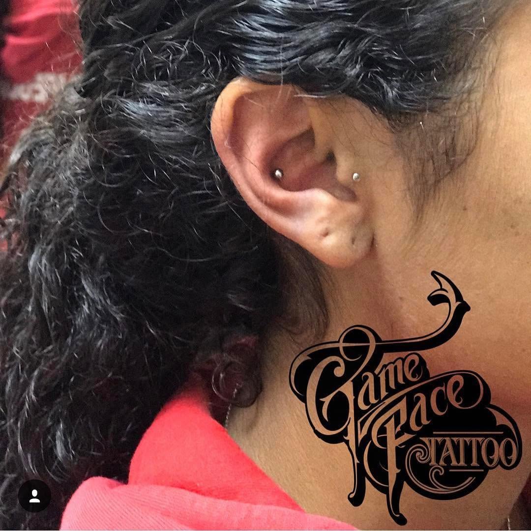 Game Face Tattoo