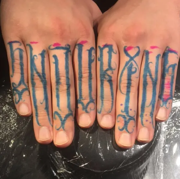 Lettering