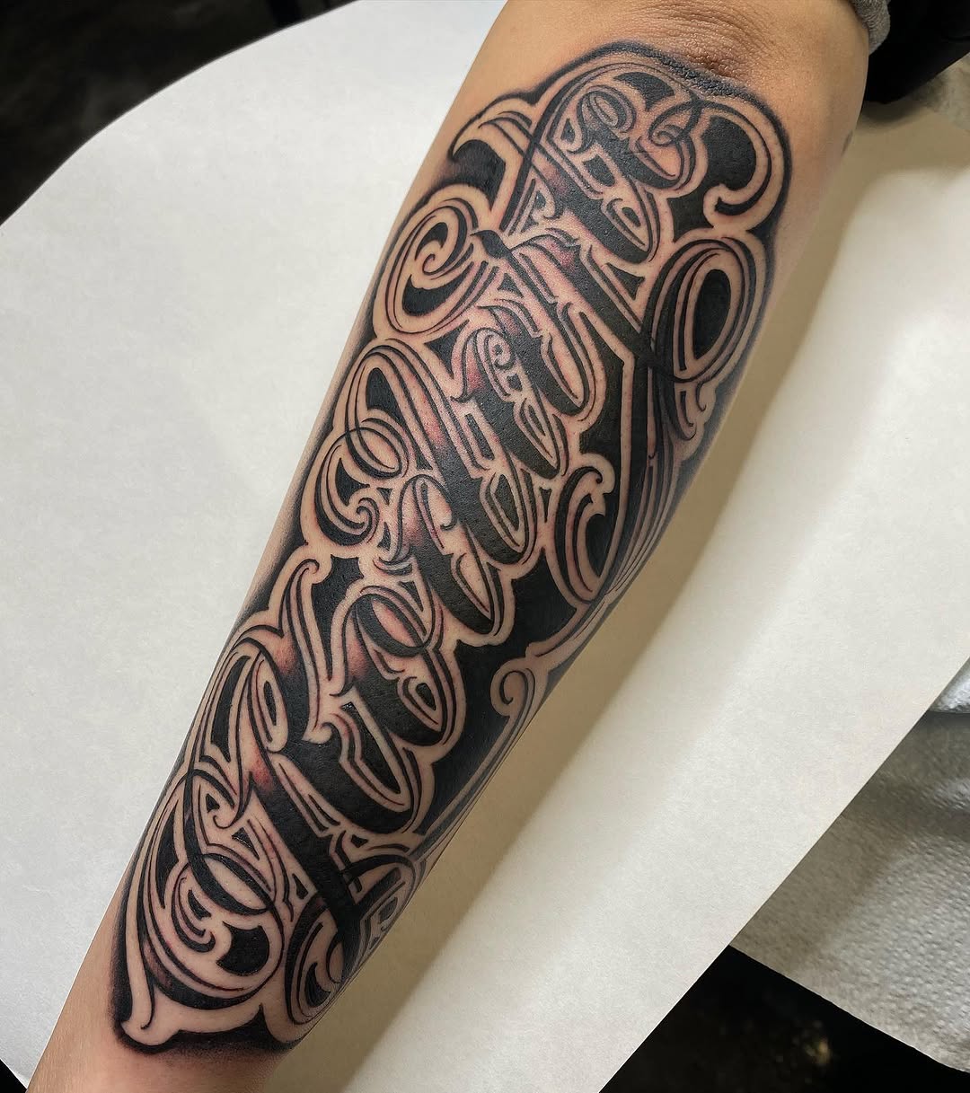 Lettering