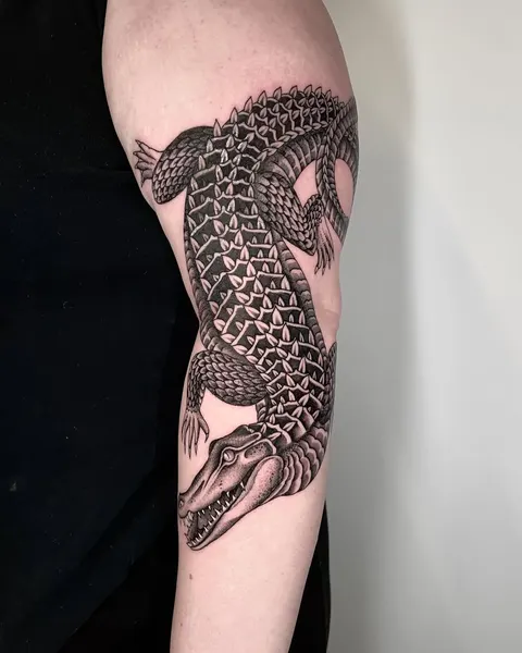 Dragon, 악어