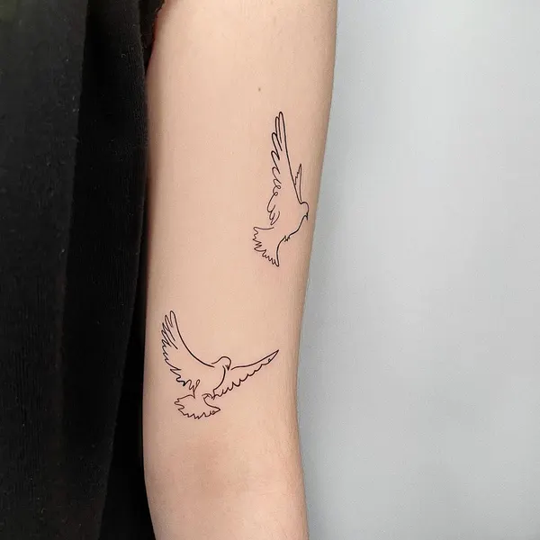 백조, 미니멀 레터링, 바람, 노리개, 손글씨, 한글 레터링
