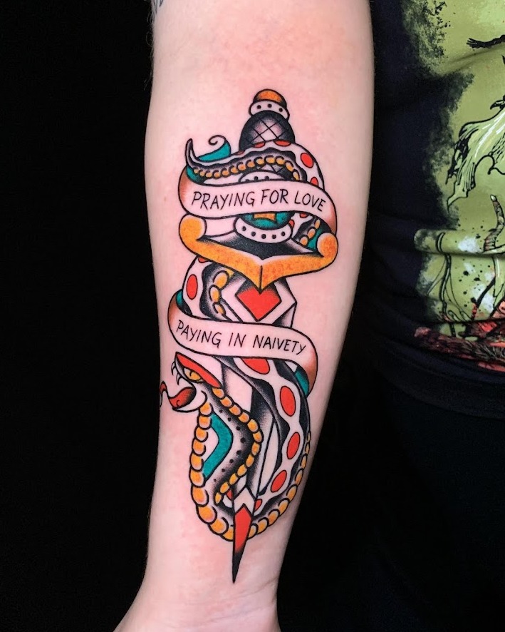 Ink and Dagger Tattoo