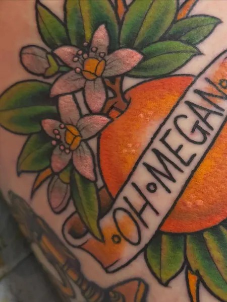 Lettering, Flower, Rose