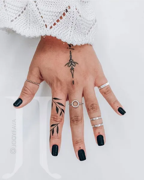 Lettering, Flower