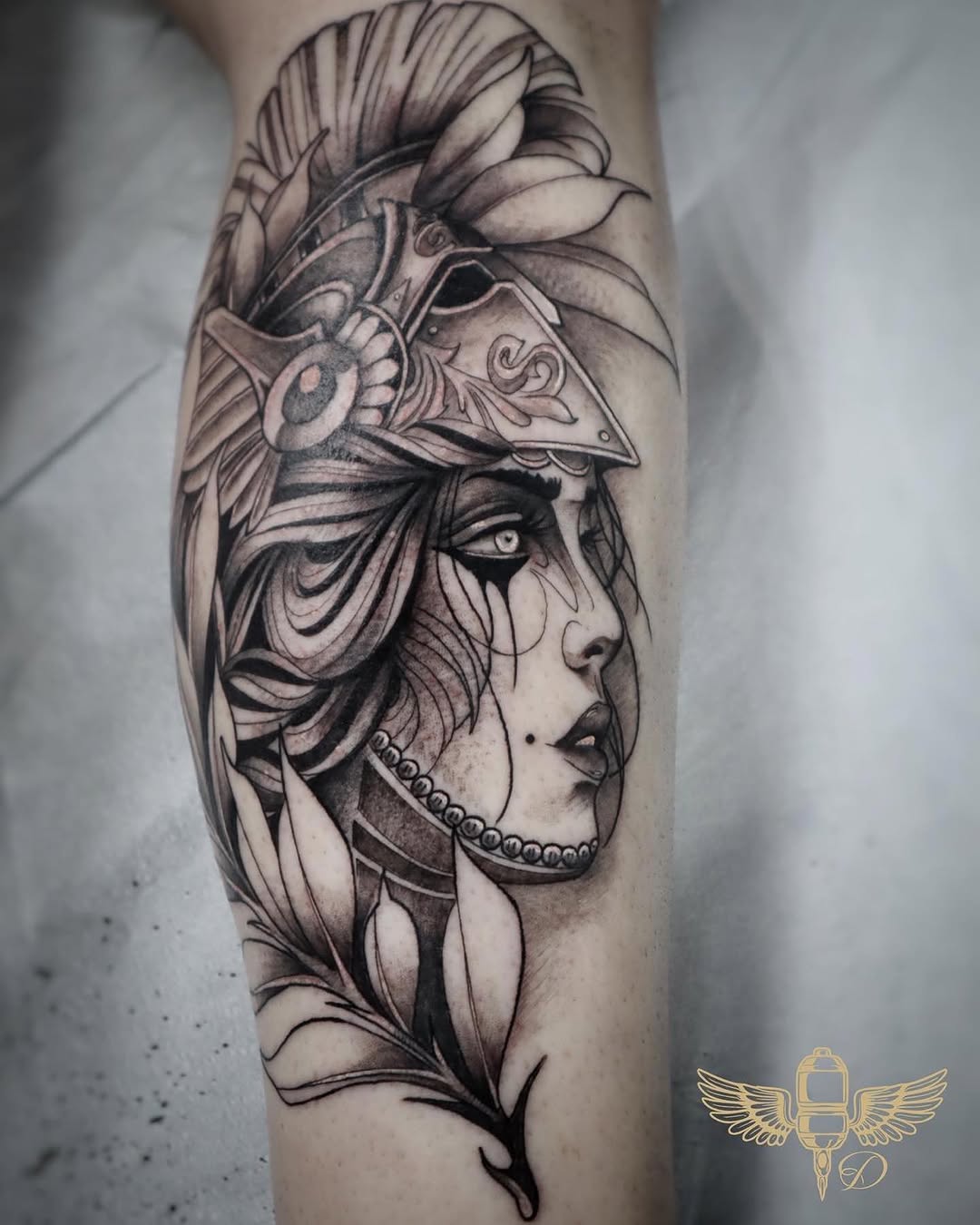 Game Face Tattoo