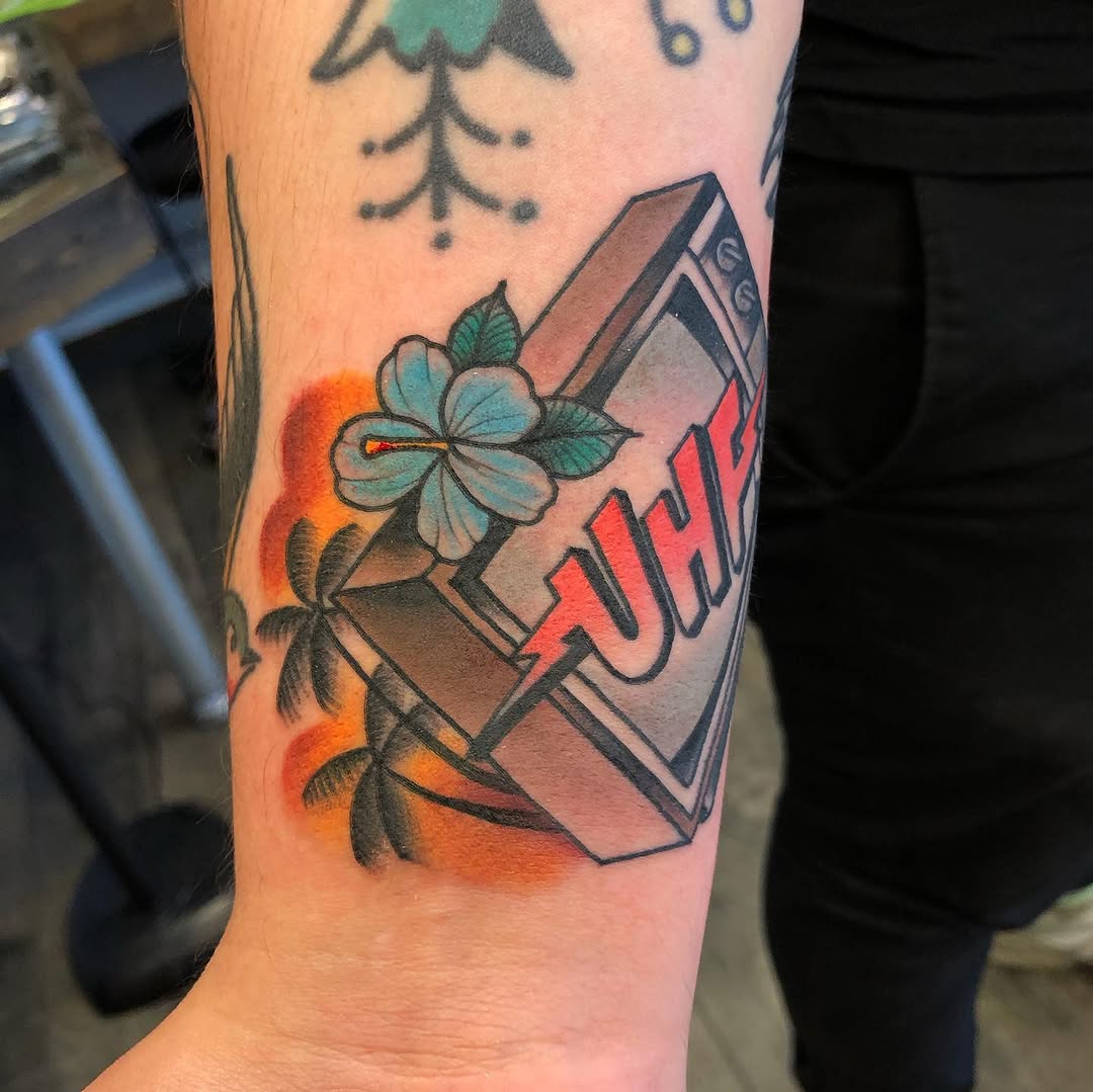 Flower, Rose, Lettering