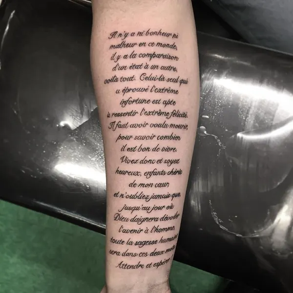 Lettering