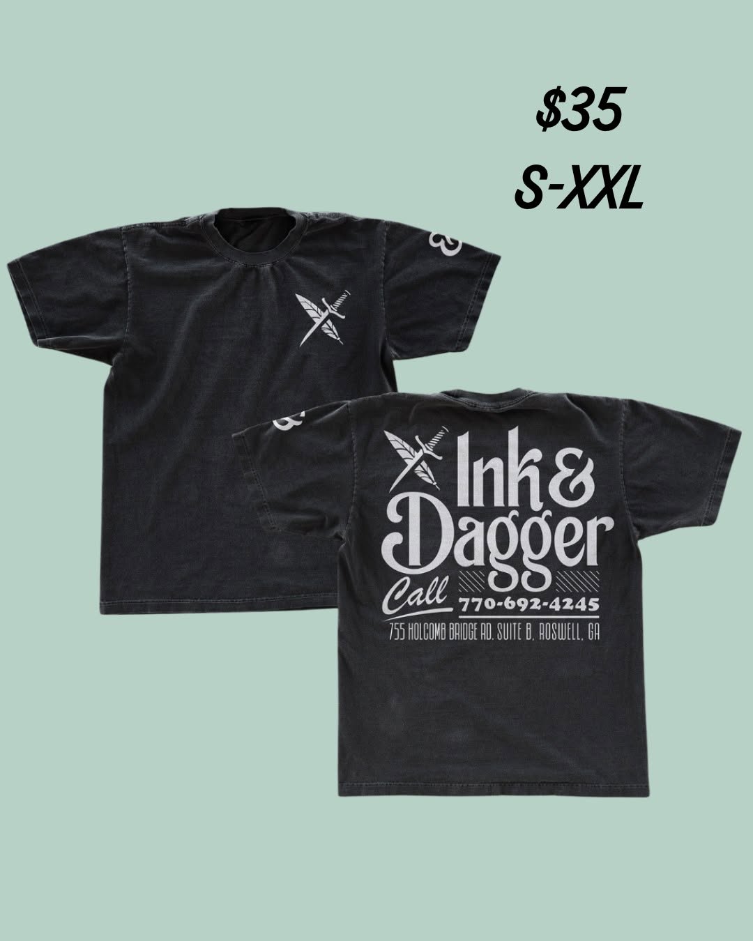 Ink and Dagger Tattoo