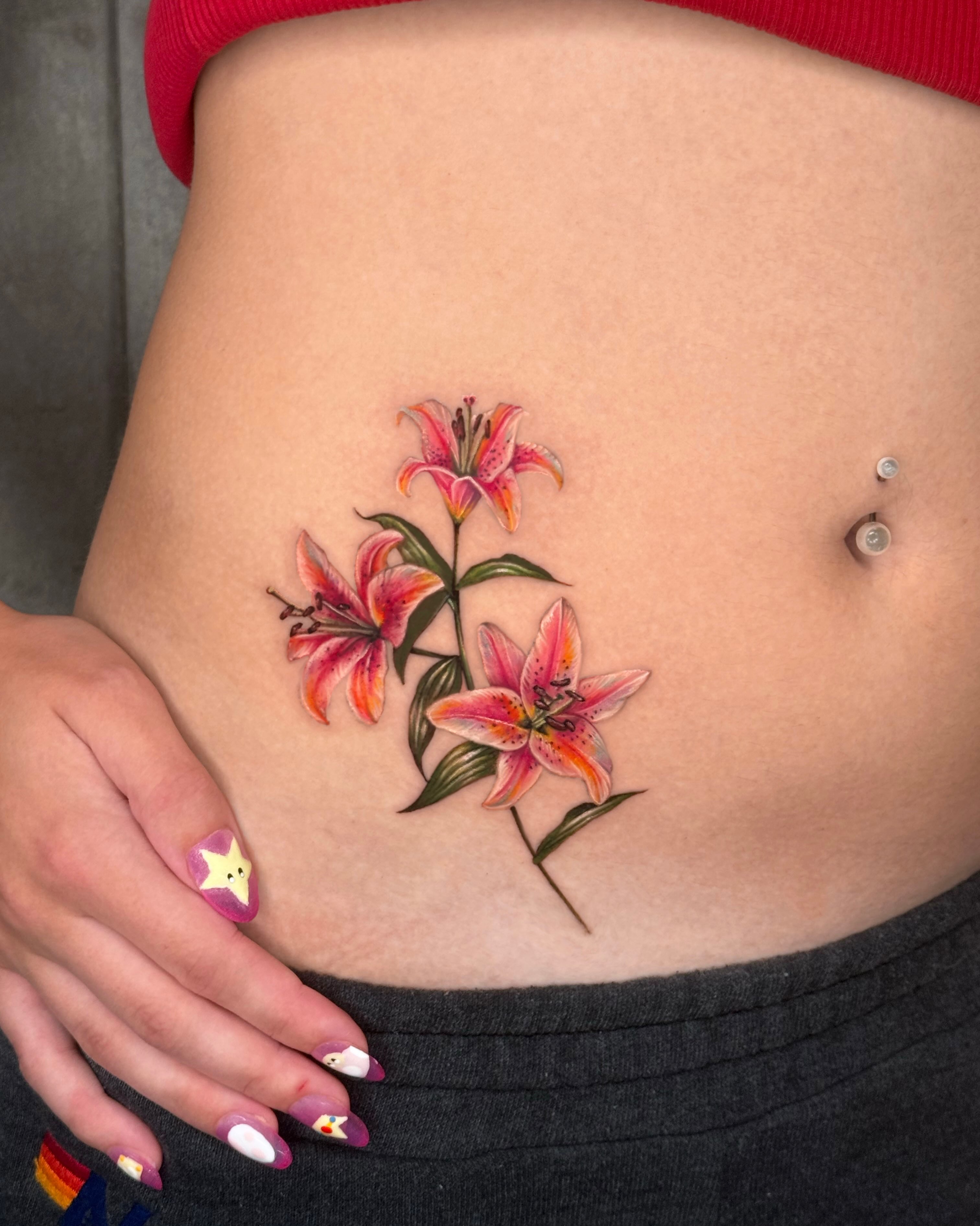 Flower, 난초, 백합
