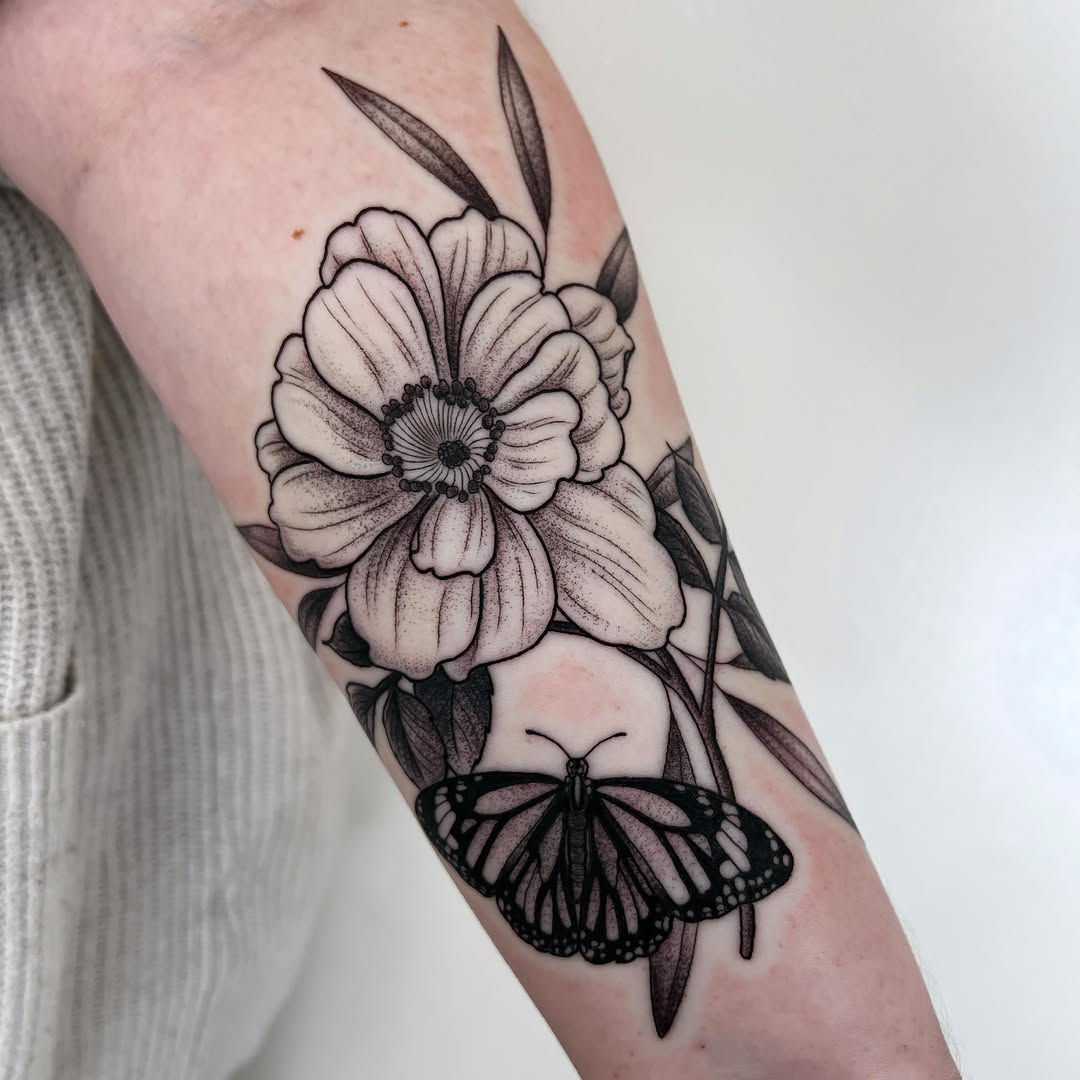 Flower, Animal, Nature, Rose