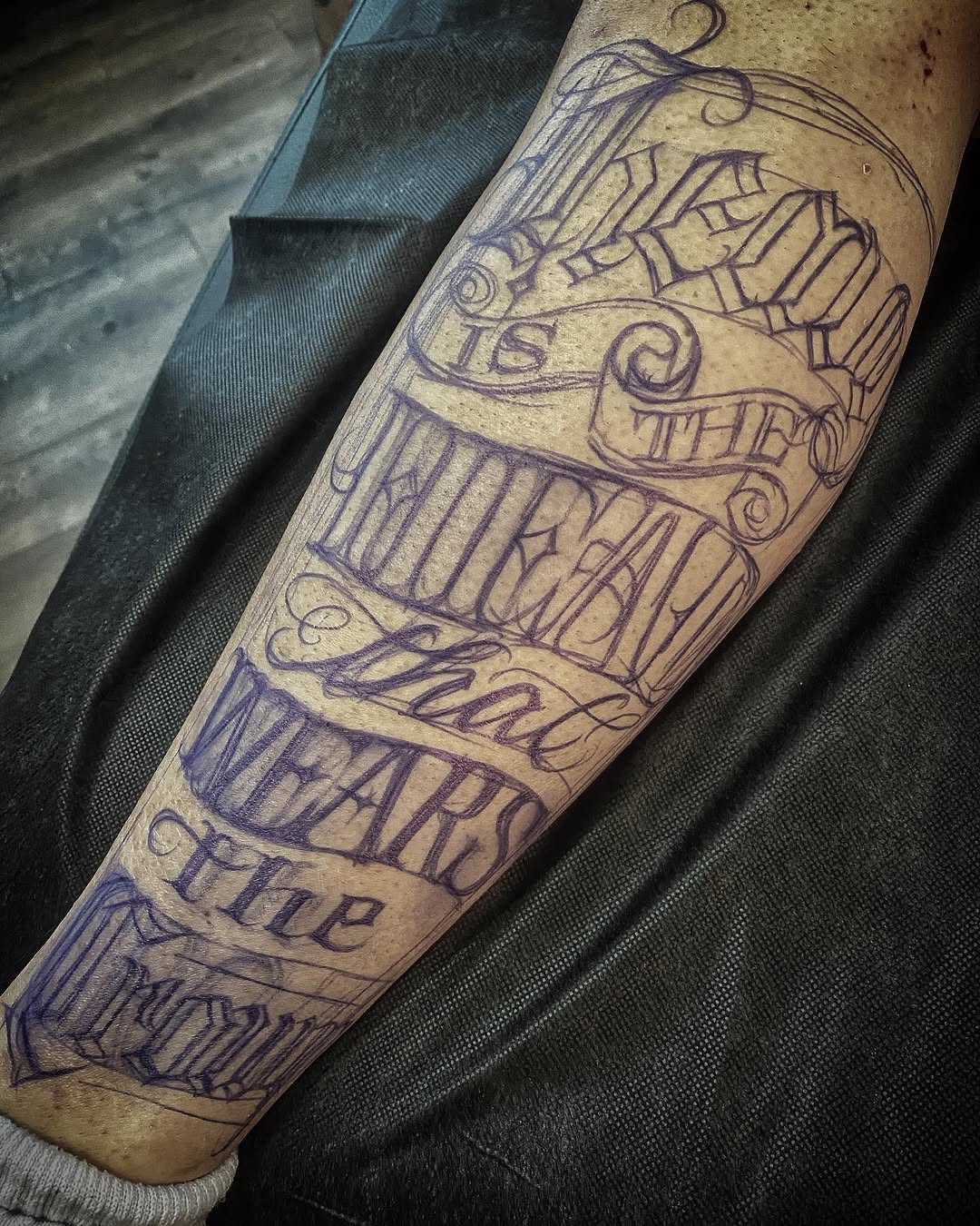 Lettering