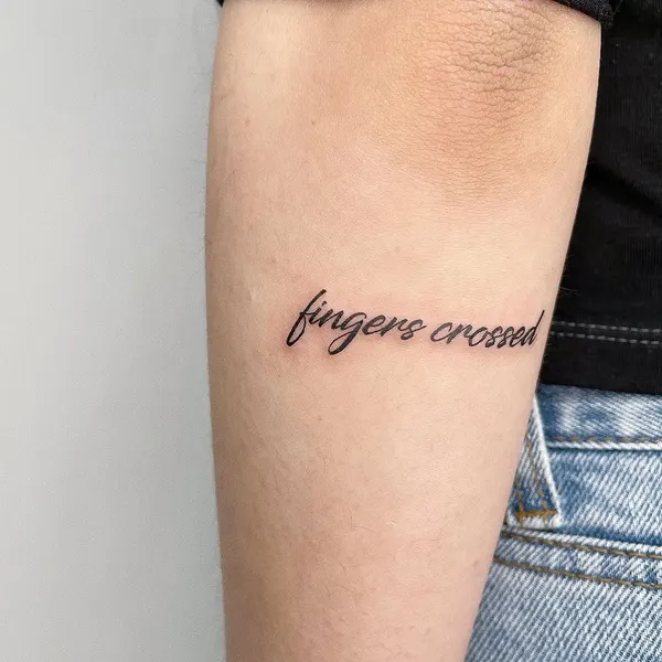 Lettering, 용기