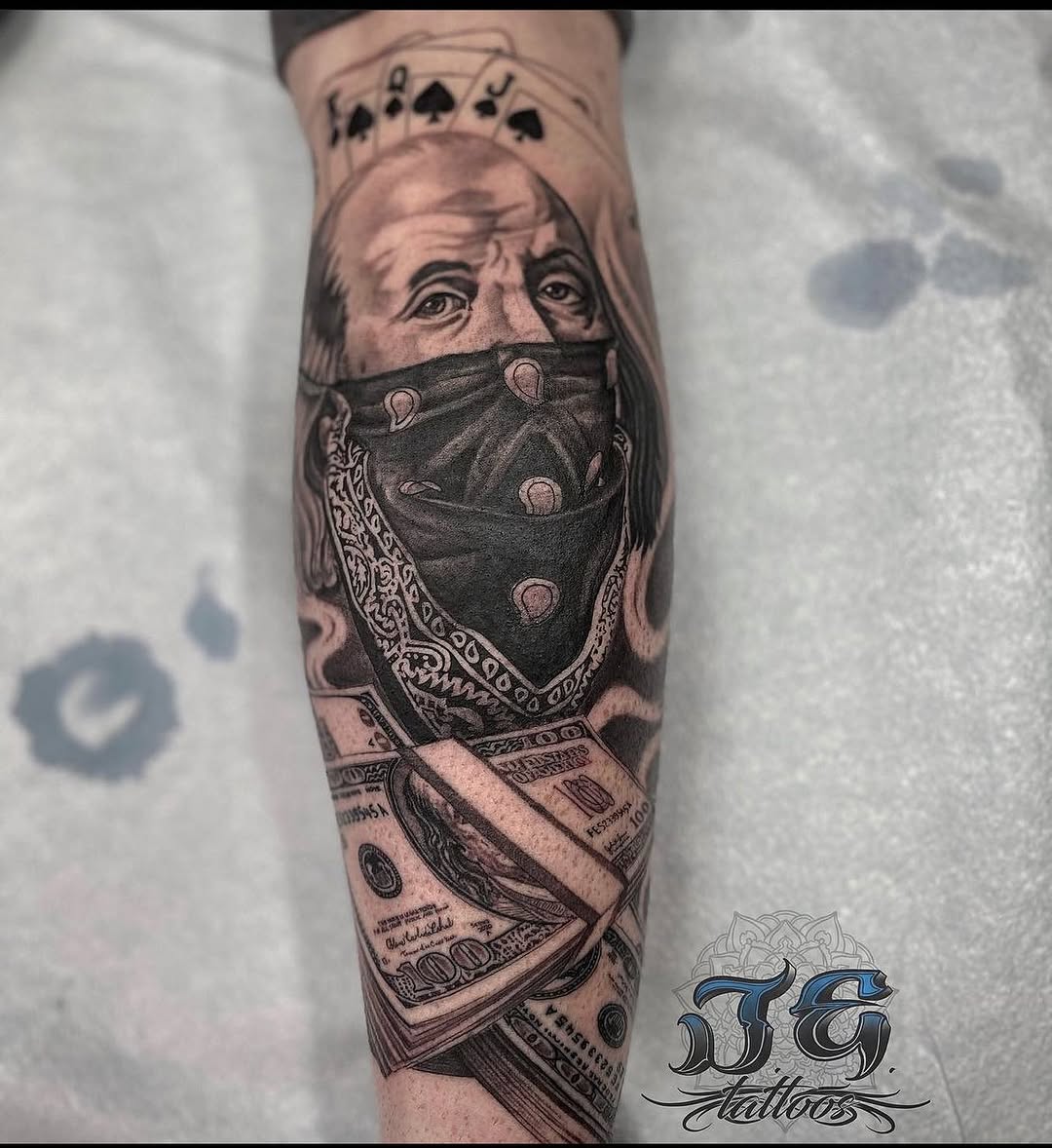 Game Face Tattoo
