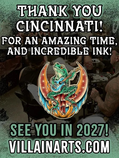 Villain Arts Tattoo Convention