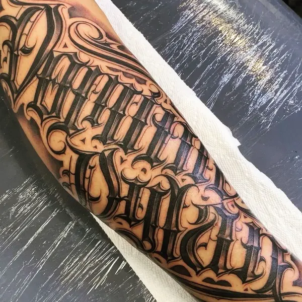 Lettering