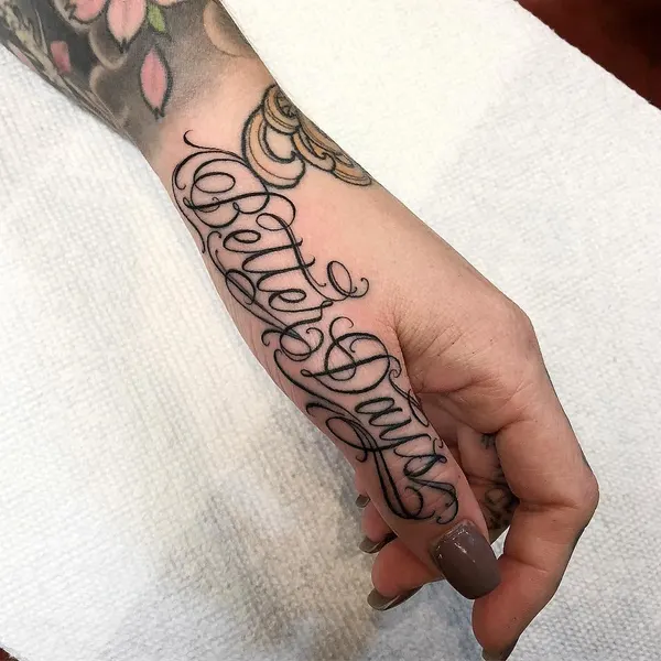 Lettering